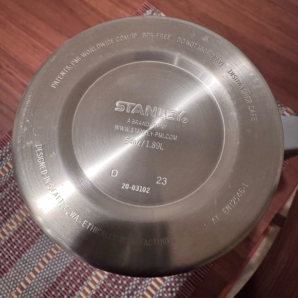 Stanley 64oz Stainless Steel Pitcher Frost Glass - Picture 3 of 6